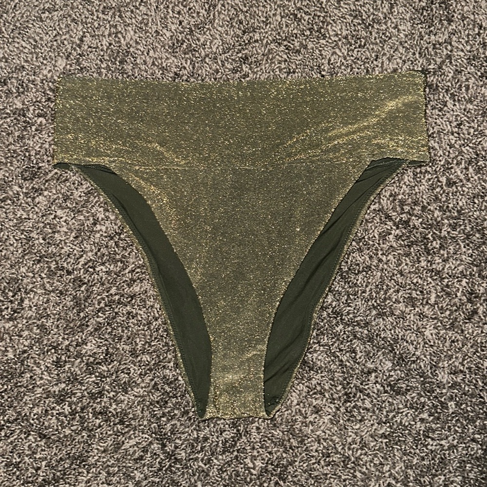 Aerie high cut swim bottoms